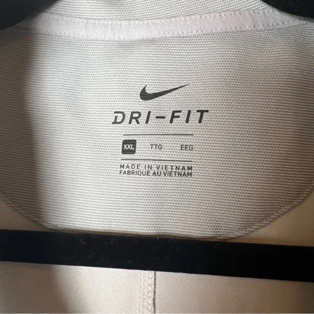 Nike Men's Light Gray Polo with Blue Duke University Logo XXL - Picture 9 of 9